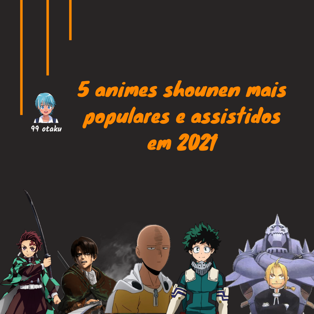 Os 5 melhores animes de 2021