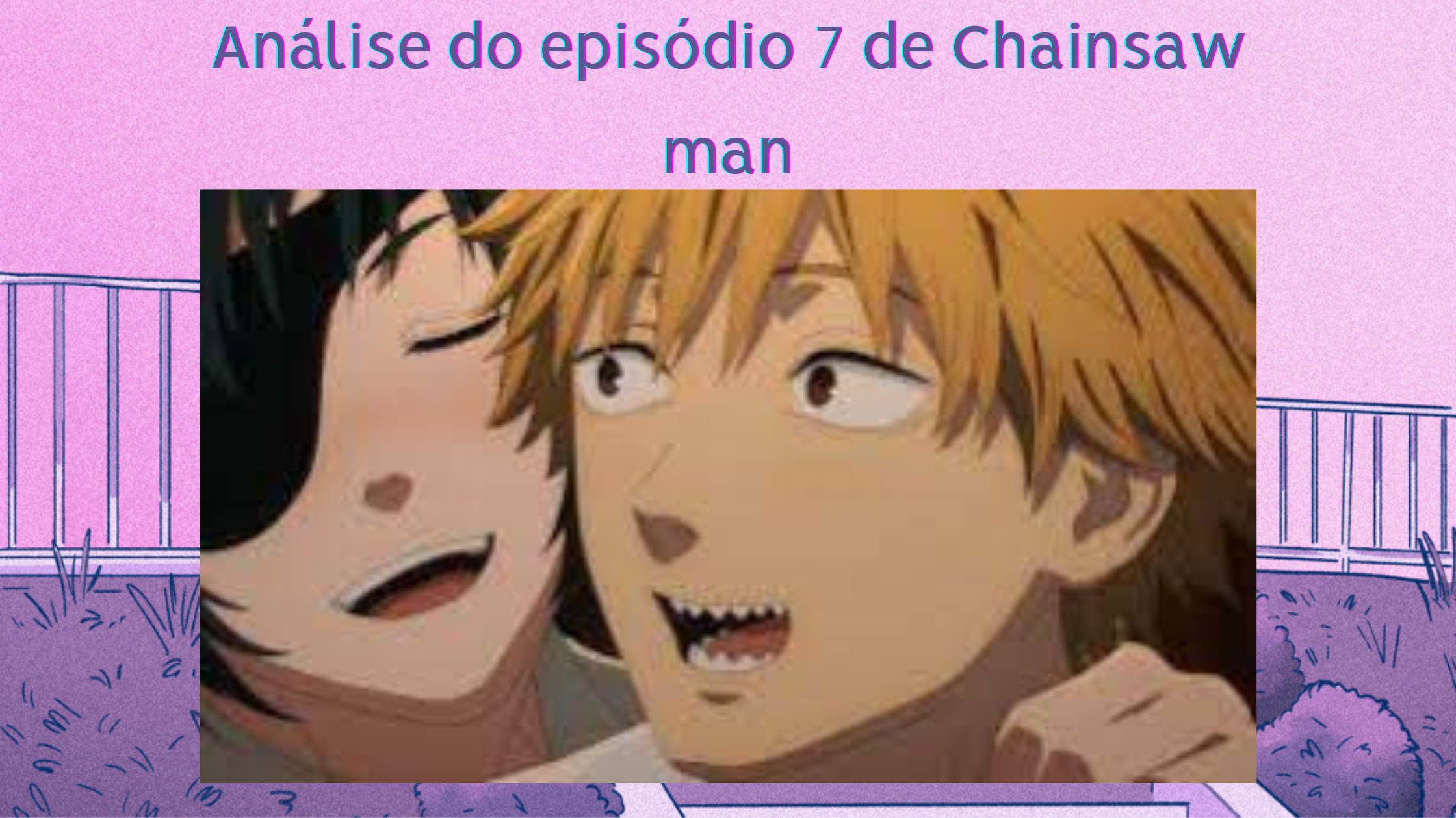 chainsaw man muleque motosserra