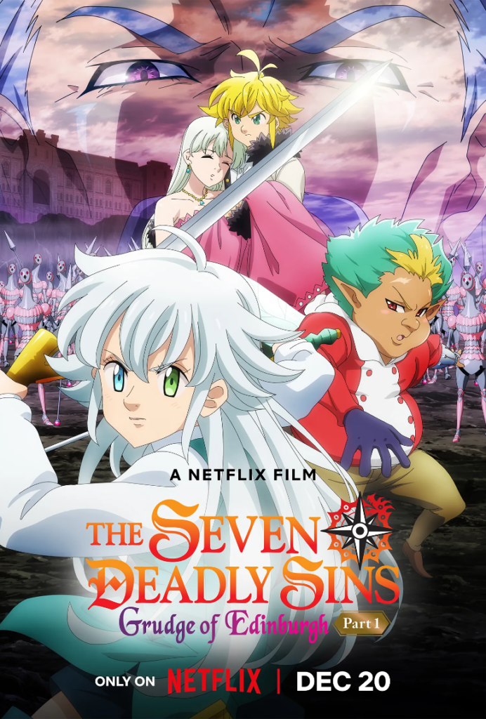 Netflix anuncia filme em anime de 'The Seven Deadly Sins