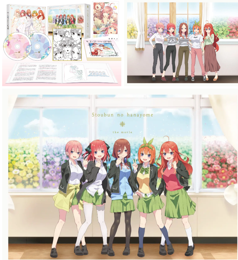 Anunciada 3ª temporada de Gotoubun no Hanayome